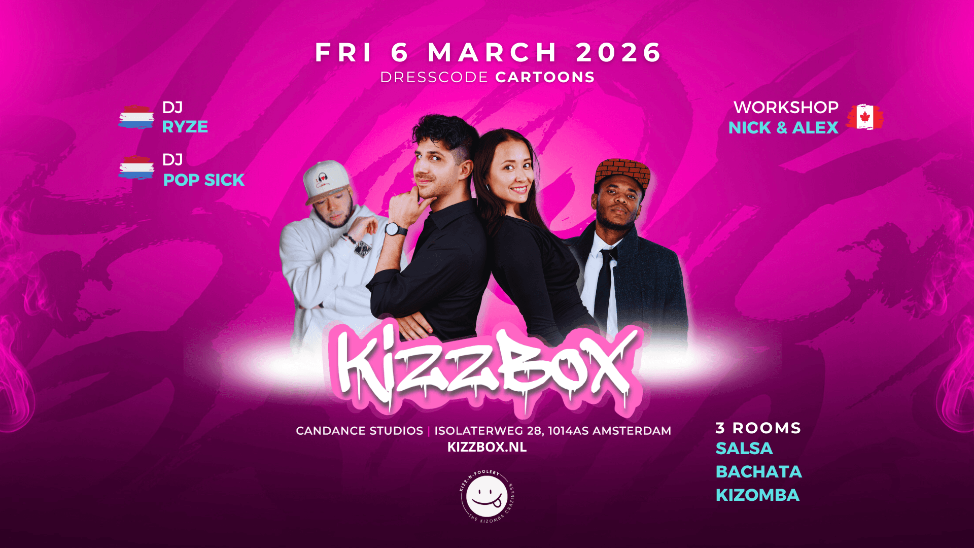 KizzBox Amsterdam March 6